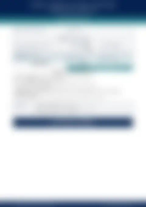 Blurred first page of the answers
